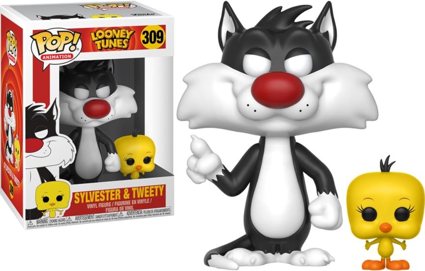 Funko Pop Animation Looney Tunes Sylvester & Tweety #309