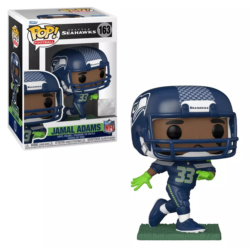 Funko Pop Football Seattle Seahawks Jamal Adams Home Uniform #163