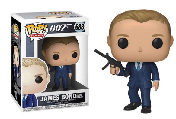 FUNKO POP MOVIES 007 JAMES BOND FROM QUANTUM OF SOLANCE 688