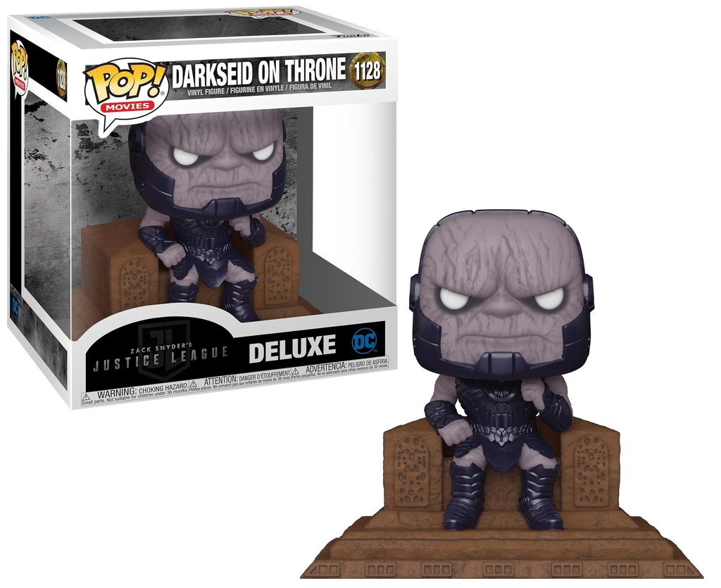 Funko Pop Movies Deluxe DC Justice League Darkseid on Throne #1128