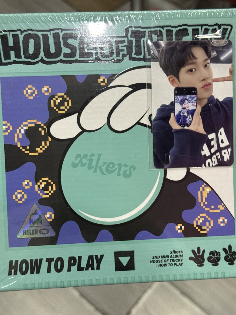 Xikers HOUSE OF TRICKY How To Play + Photocard