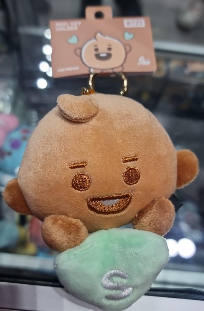 KPOP BT21 Llavero Oficial de Corazón