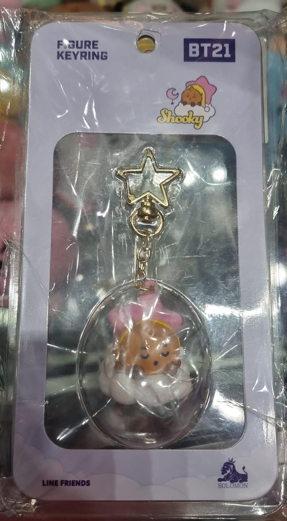 KPOP BT21 Llavero Oficial Figure Key Ring