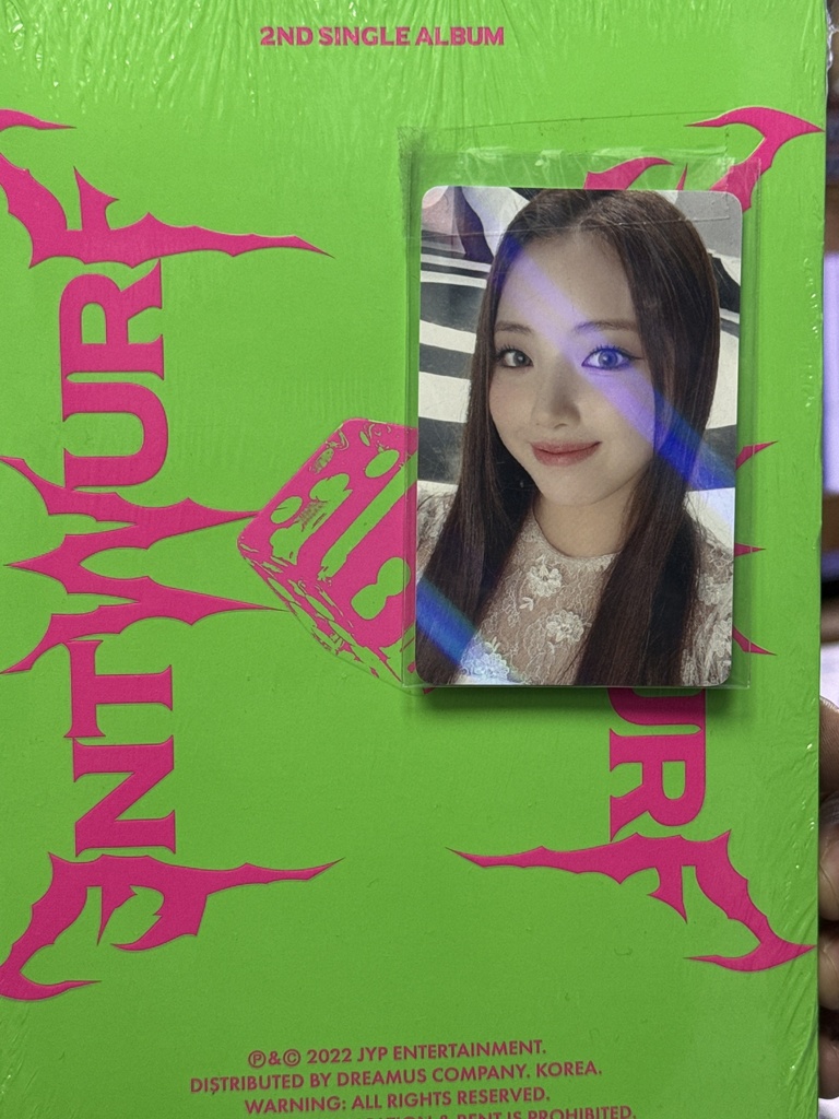 NMIXX Entwurf Con Photocard