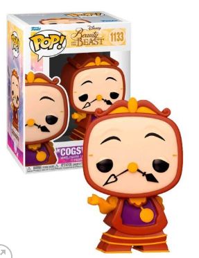 Funko Beauty And Beast Cogsworth 1133