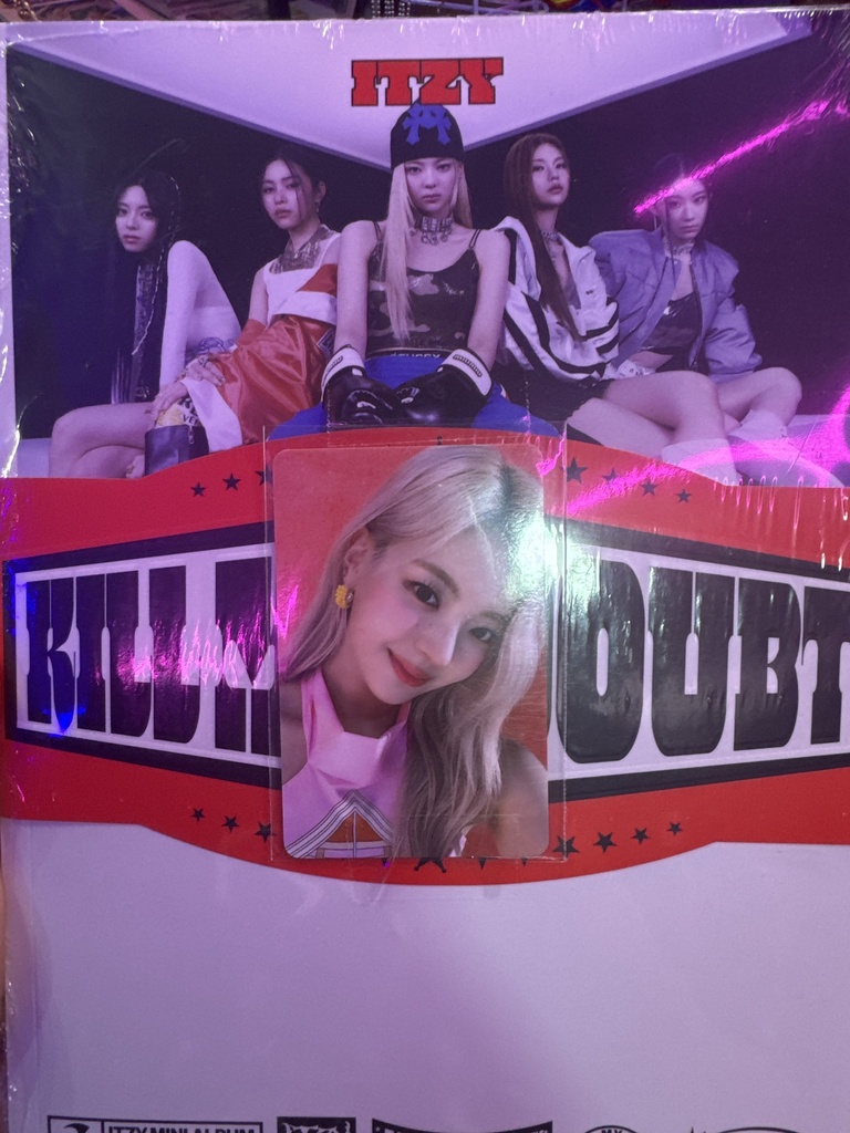 Itzy Kill My Doubt Con Photocard
