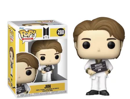 Funko Pop Rocks BTS Jin #280
