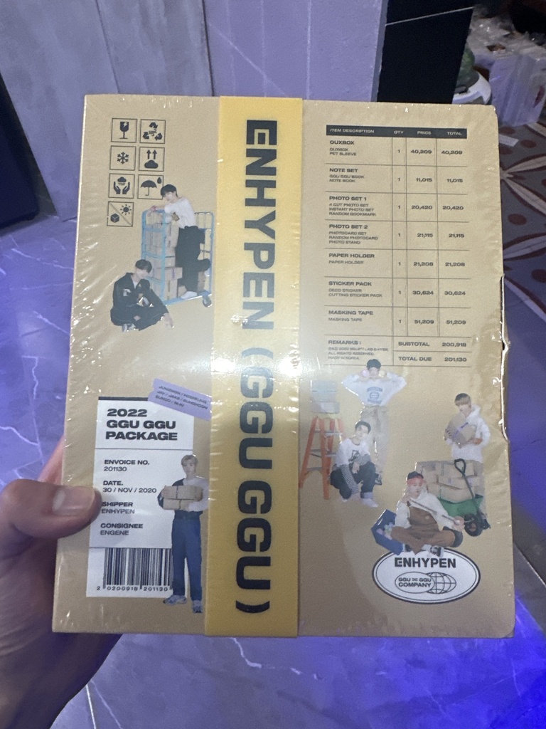 Enhypen 2022 Ggu Ggu Package