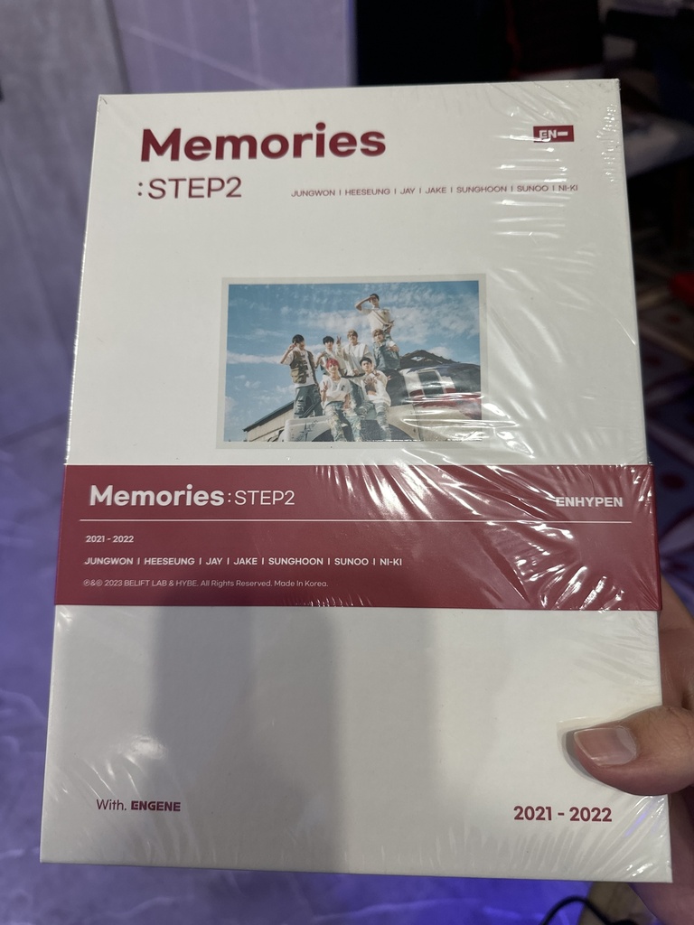 ENHYPEN Memories : STEP 2 DVD