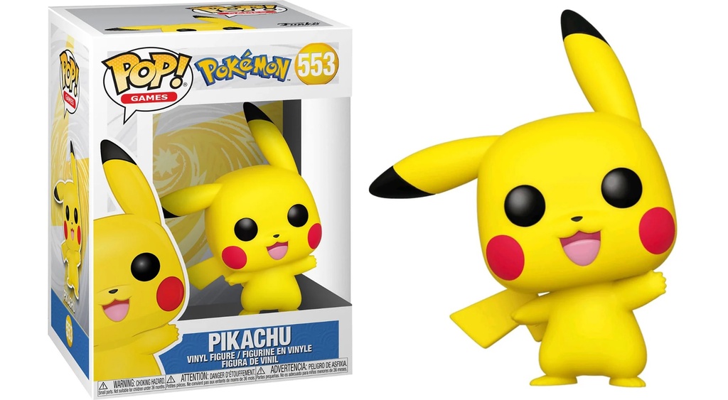 Funko Pop Games Pokémon Pikachu #553