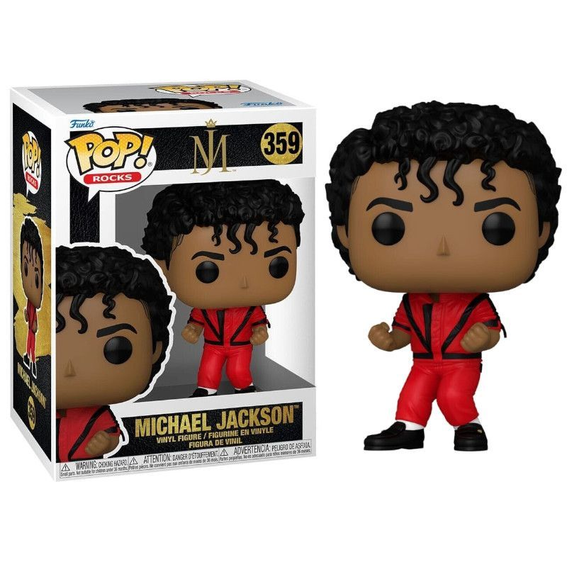 Funko Pop Rocks MJ Michael Jackson Thriller #359
