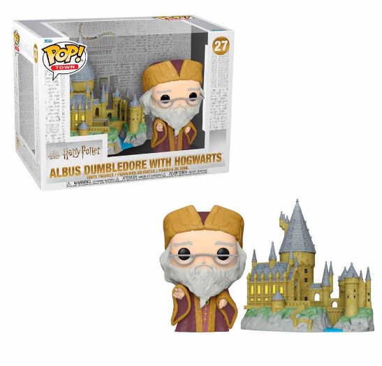 Funko Pop Town Harry Potter Albus Dumbledore with Hogwarts #27