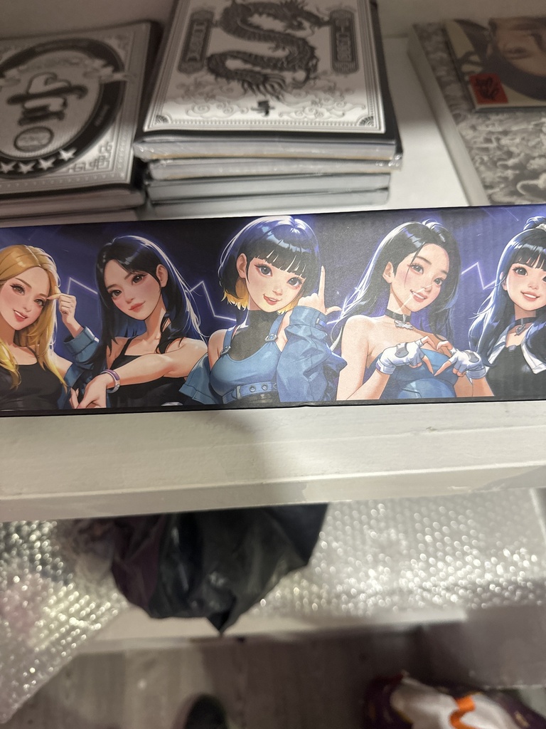 Mousepad Le Sserafim X Overwatch