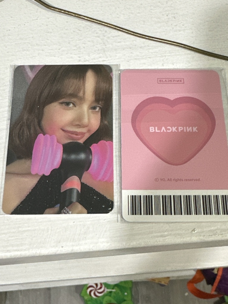 Photocard Blackpink Oficial Lightstick