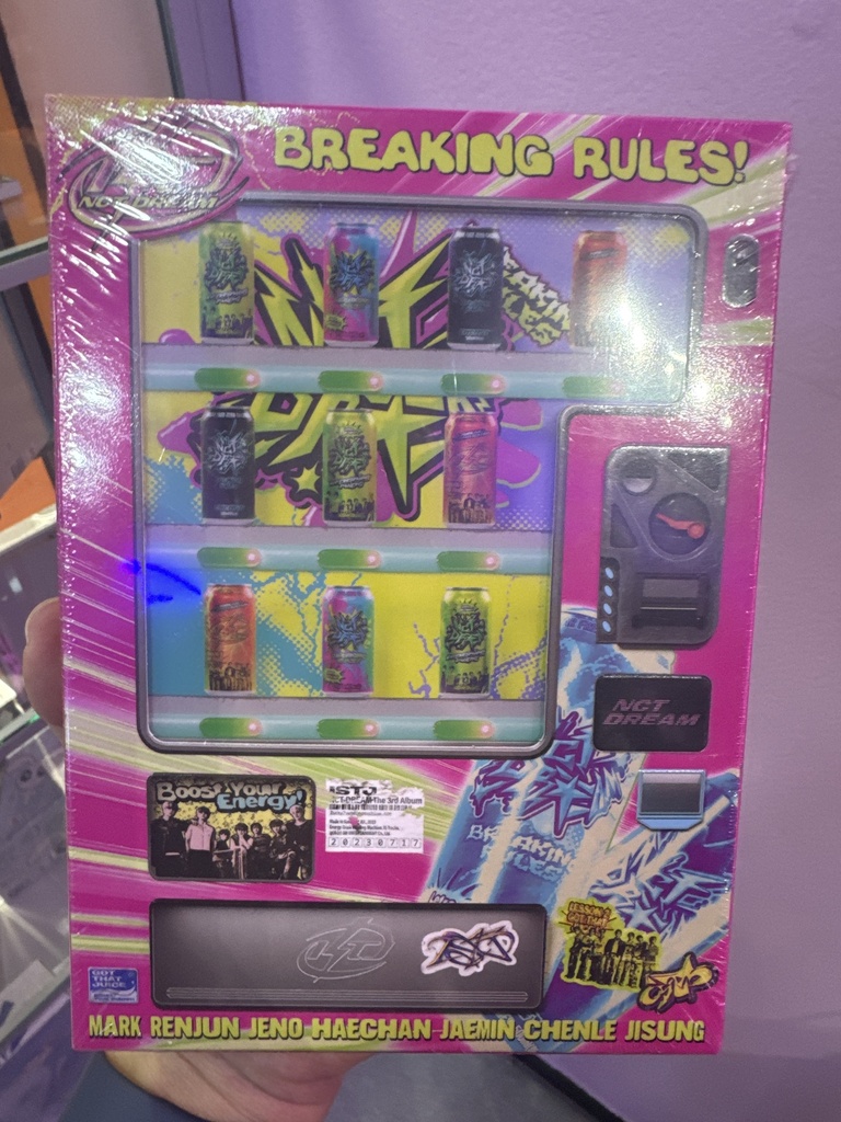 NCT Dream ISTJ Vending Machine