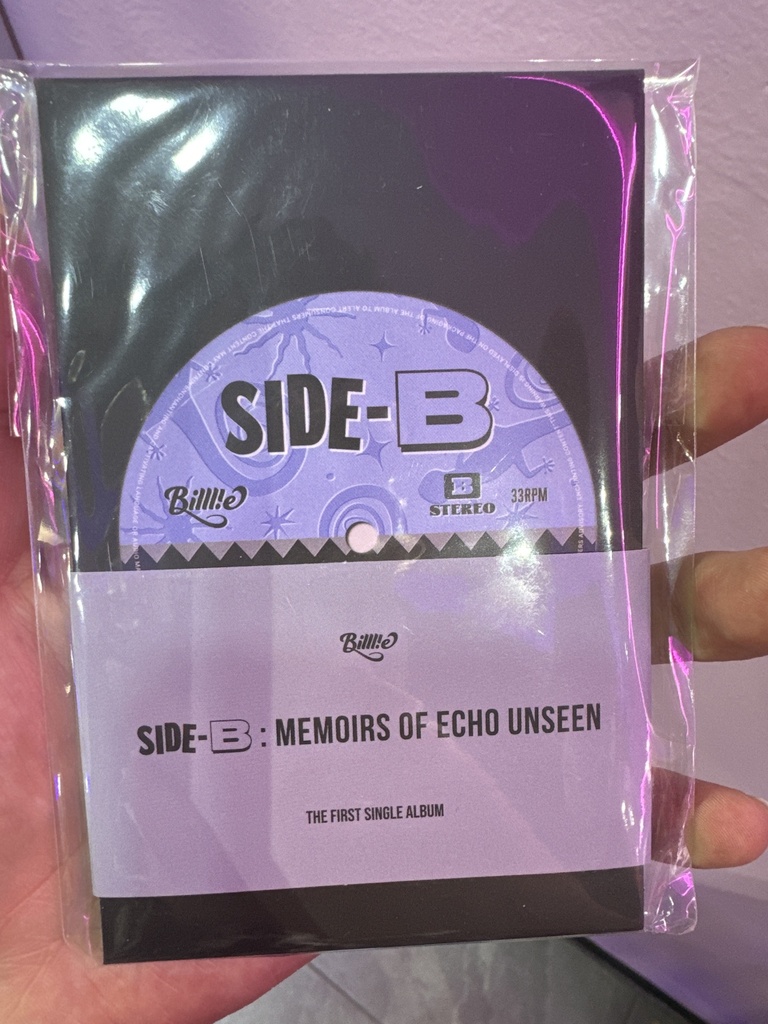 BILLLIE SIDE memoirs of echo unseen (Poca Album)