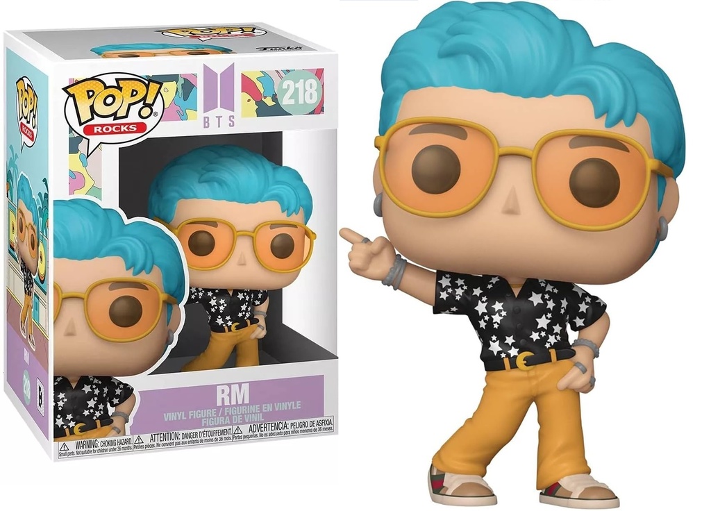 Funko Pop Rocks BTS Dynamite RM #218