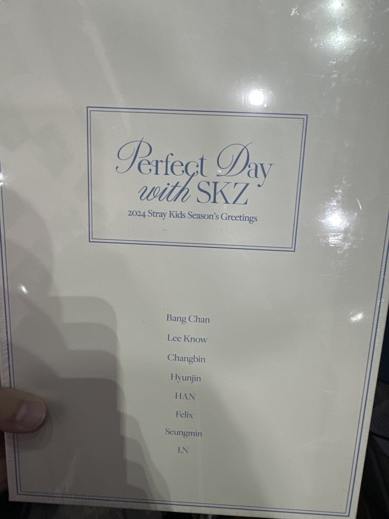 SRAY KIDS PERFECT DAY WITH SKZ