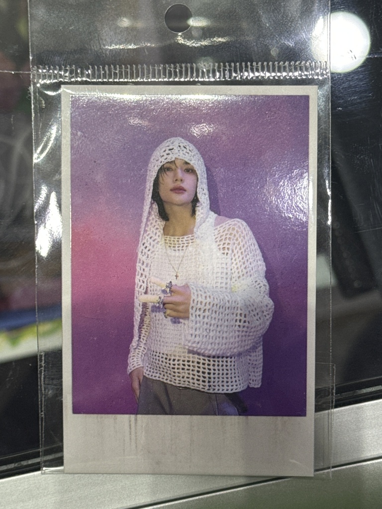 Photocard Stray Kids oficial Rockstar Target Polaroid