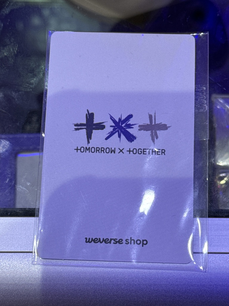 TXT Photocard oficial