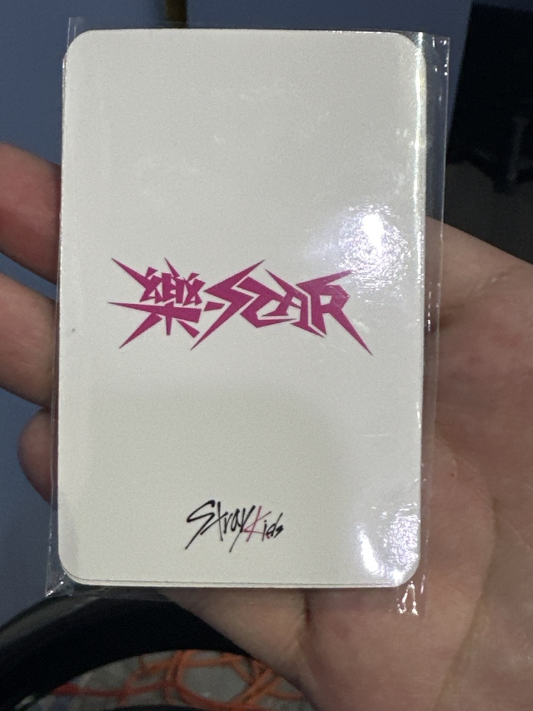 Photocard Stray Kids oficial Rockstar Music Korea