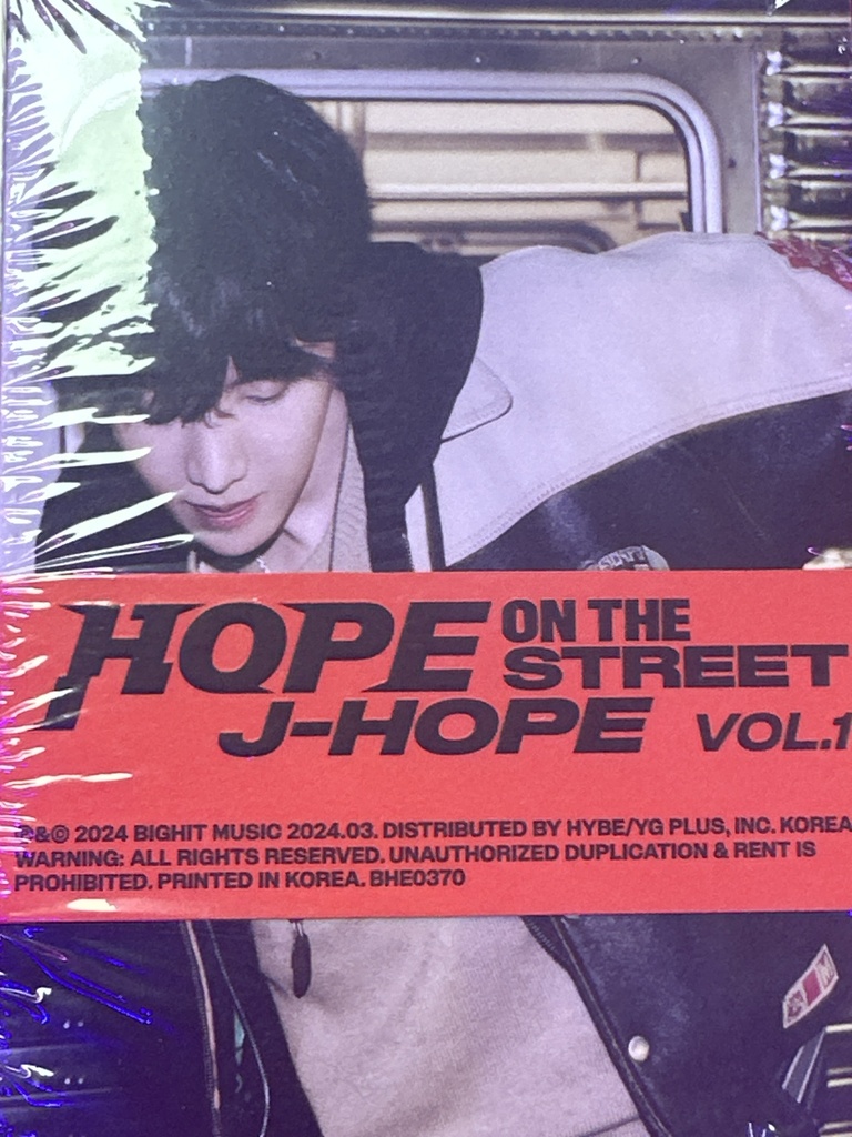 Weverse J-Hope Hope On The Street Vol. 1