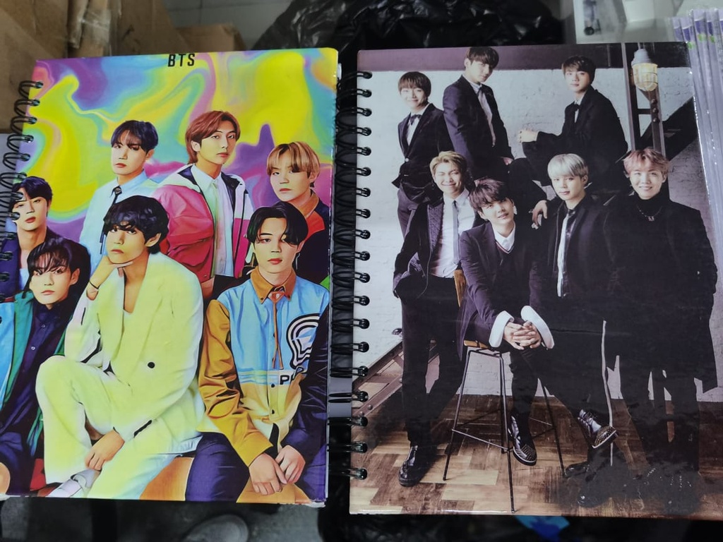 KPOP Cuaderno Espiral