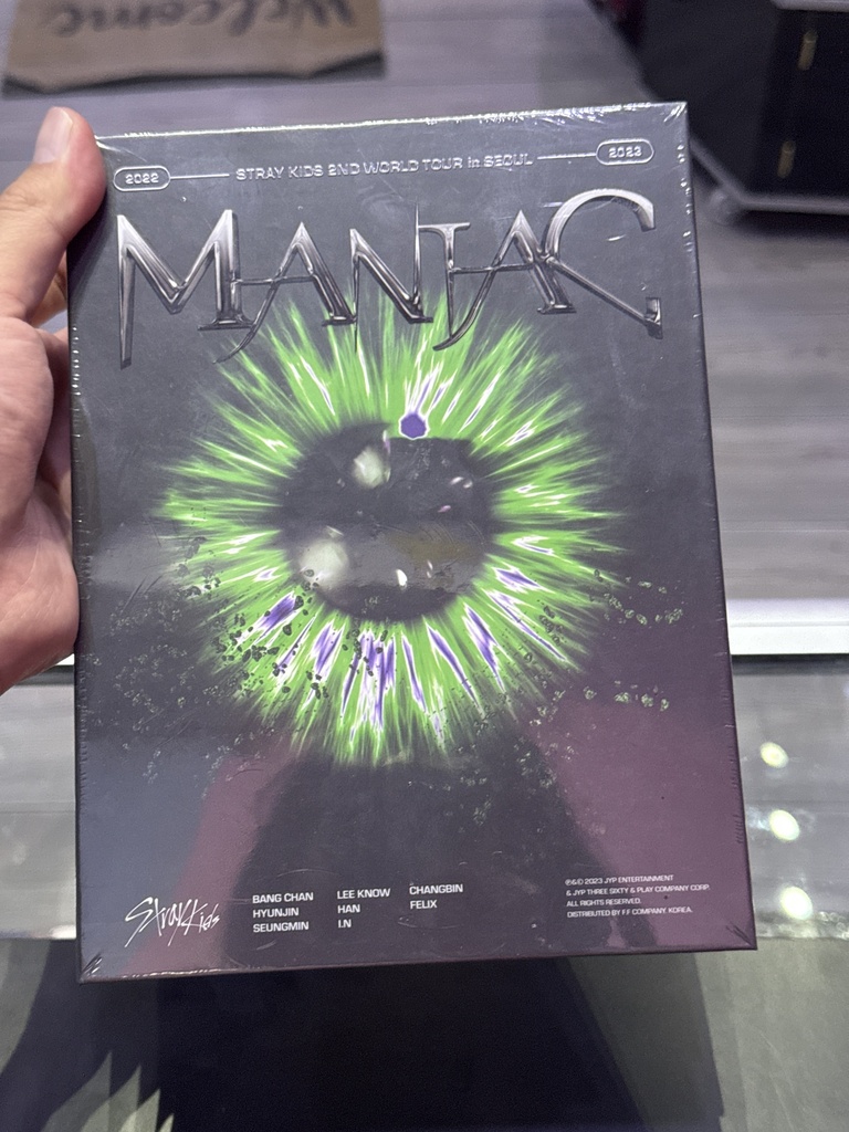Stray Kids Maniac Tour Seúl BLU-RAY