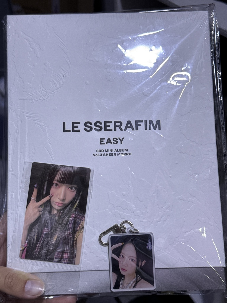 Weverse Le sserafim Easy Con POB