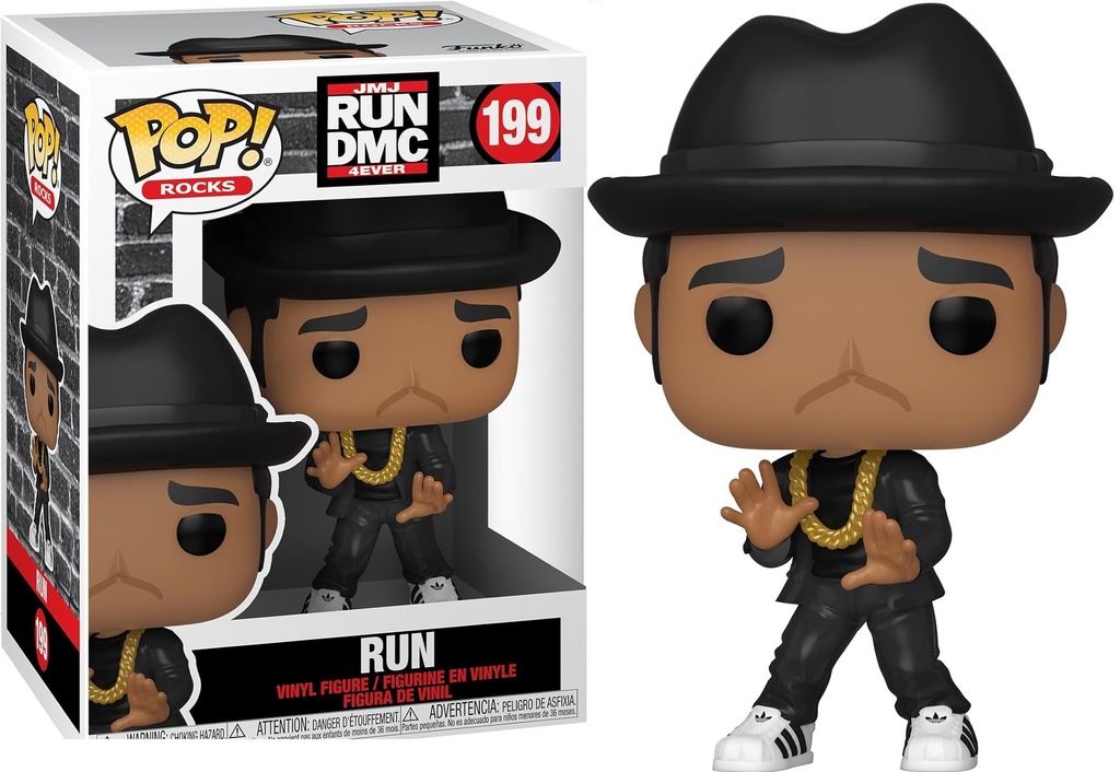 Funko Pop Rocks JMJ Run DMC 4Ever Run #199