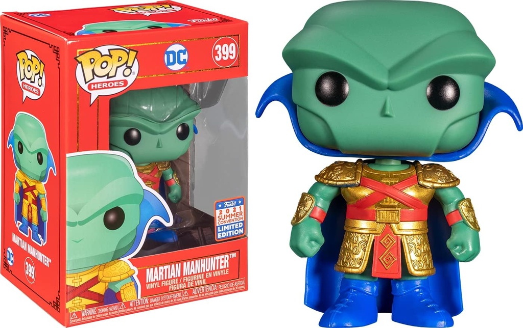 Funko Pop Heroes DC Martian Madhunter (Limited Edition ) #399 