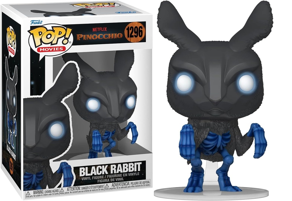 Funko Pop Movies Netflix Pinocchio Black Rabbit #1296