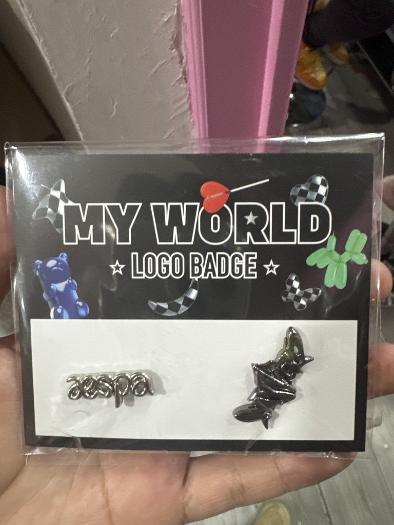 Aespa My World Logo Badge