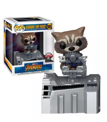 Funko Pop Avengers Infinity War Guardians Ship Rocket #1025