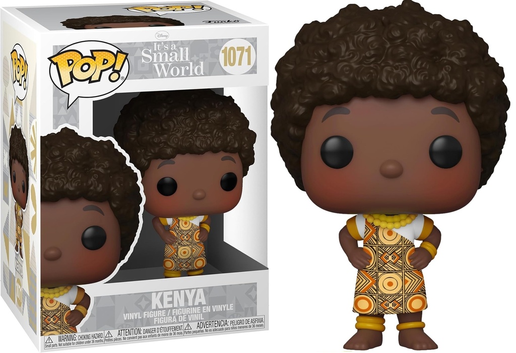 Funko Pop Its a Small World Kenya #1071