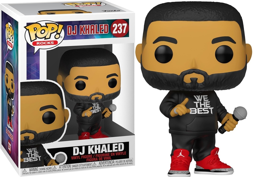 Funko Pop Rocks Dj Khaled Dj Khaled #237