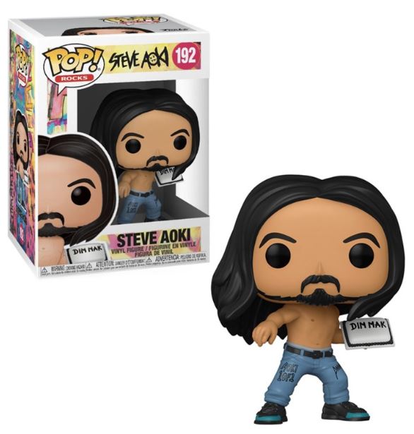 Funko Pop Rocks Steve Aoki #192