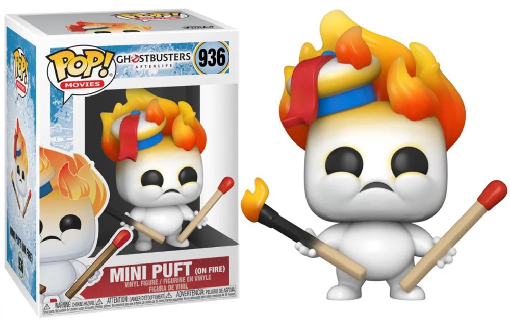 Funko Pop Movies Ghosthbusters Mini Puft On Fire #936