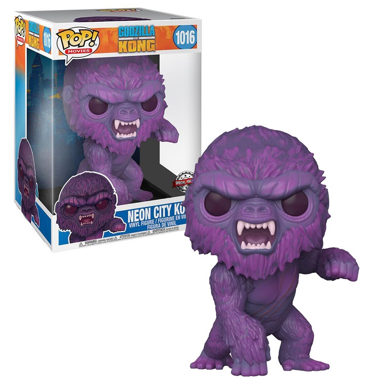 Funko Pop Movies Godzilla VS Kong Neon City Kong #1016