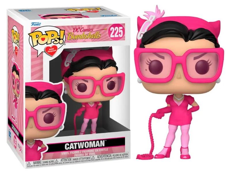 Funko Pop with Purpose DC Comics Bombshells CatWoman #225