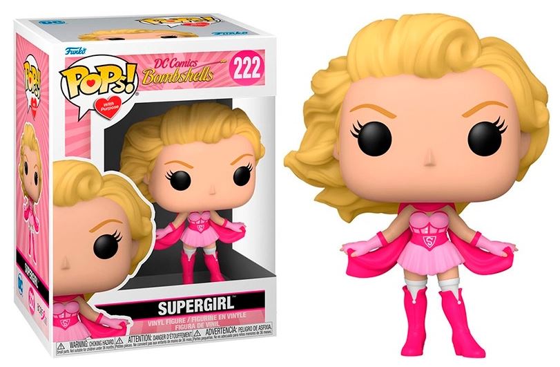 Funko Pop with Purpose DC Comics Bombshells Supergirl #222