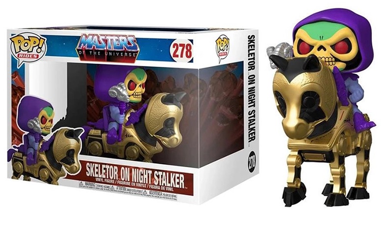 Funko Pop Rides Master Of The Universe Skeletor On Night Stalker #278