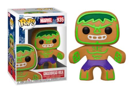 Funko Pop Marvel Gingerbread Hulk #935