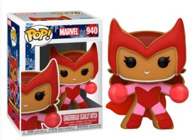 Funko Pop Marvel Gingerbread Scarlet Witch #940