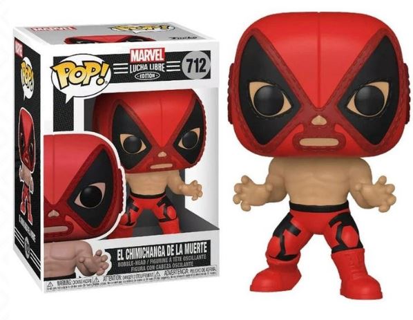 Funko Pop Marvel Lucha Libre Edition El Chimichanga de la Muerte #712