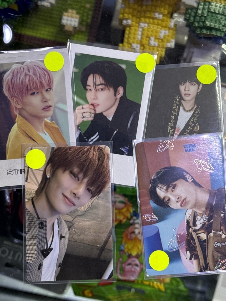 Photocard Stray Kids Punto Amarillo