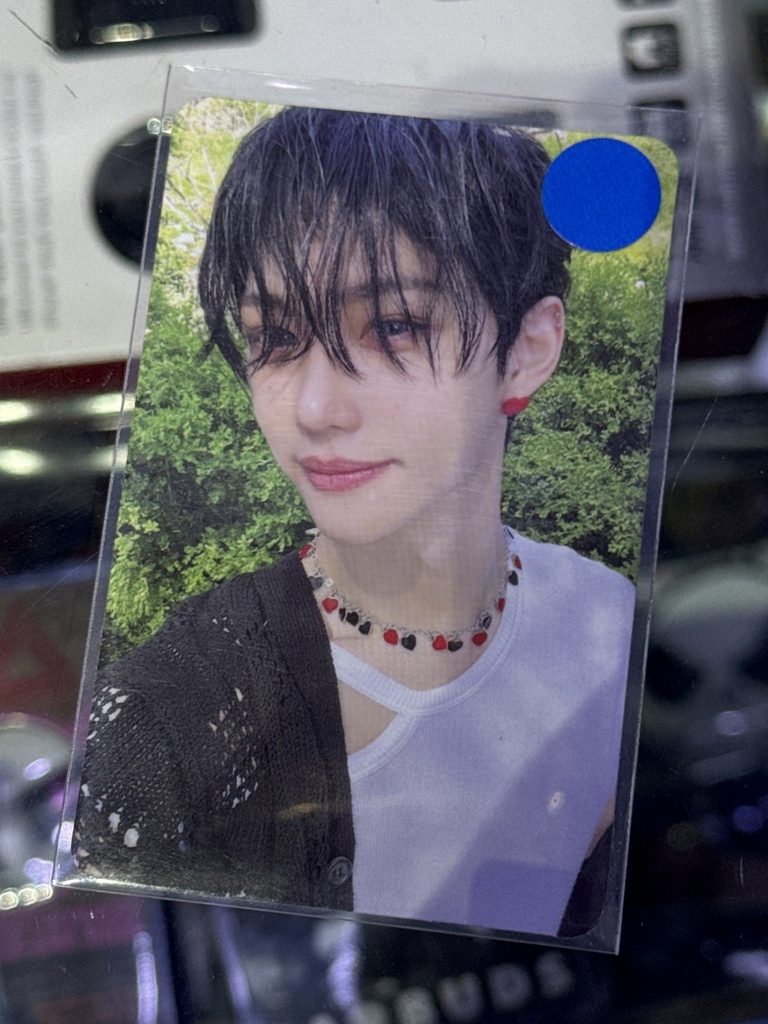 Photocard Stray Kids Punto Azul Marino