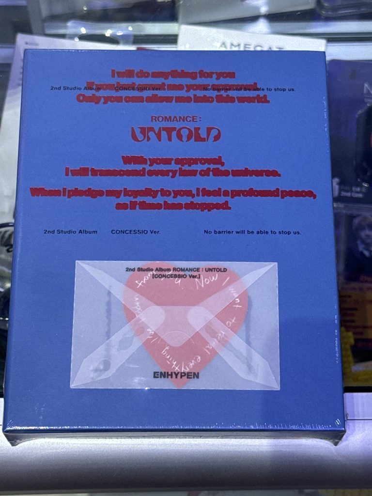 Con Lucky Draw Weverse ENHYPEN Romance Untold