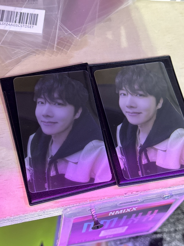 Photocard JHope set weverse Translucida