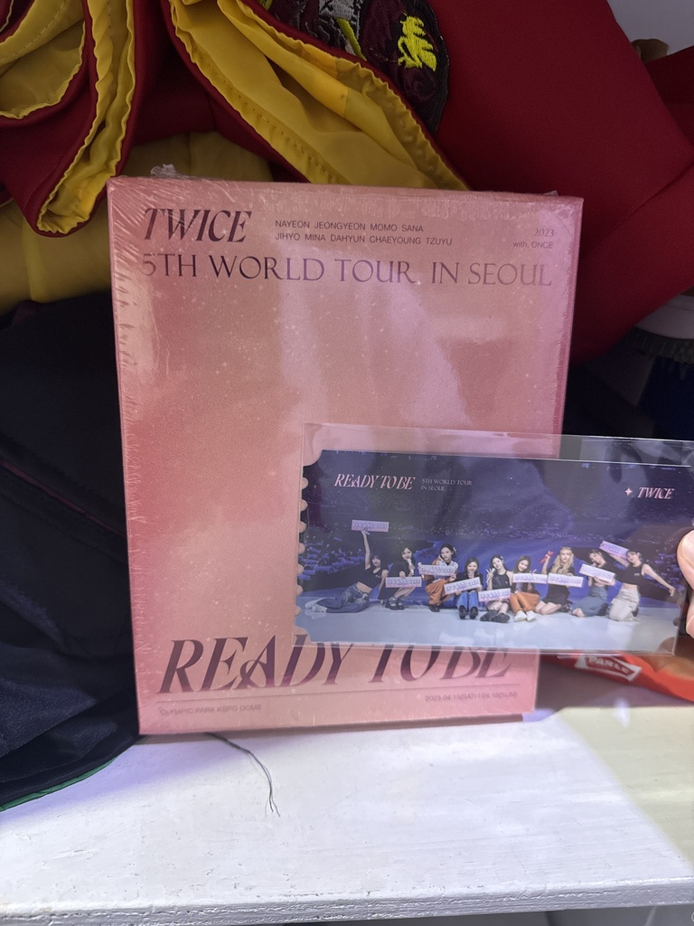 Twice Ready to Be Blu-Ray Con POB Music Korea